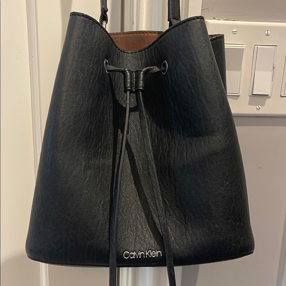 Calvin Klein Black Women's Bucket Bag